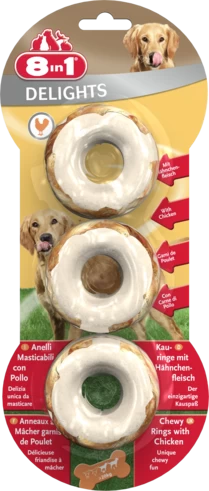 8in1 Delights Ringe 3 Stk.