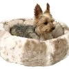 Trixie Plüschbett Leika, Beige 50cm