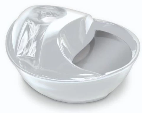 Rain Drop Trinkbrunnen Weiss 1,8 L 1 Rain Drop Trinkbrunnen Weiss 1,8 L