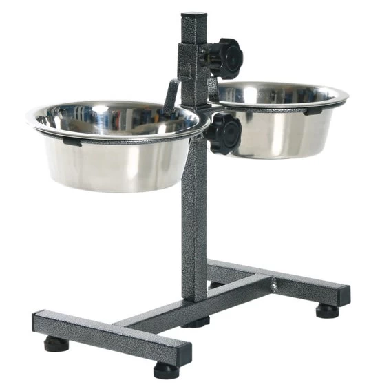 Trixie Hundebar Mit 2 Edelstahlnäpfen 2 Trixie Hundebar Mit 2 Edelstahlnäpfen - Image 2