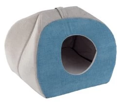 FERPLAST Swisspet Katzenhöhlen Tulip Blau