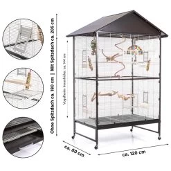 Villa Casa 120 Voliere -Haustierprodukte Voliere Villa Casa 120 1