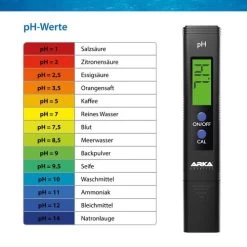 ARKA PH-Meter / PH-Messgerät -Haustierprodukte arka digitales messgeraet 2