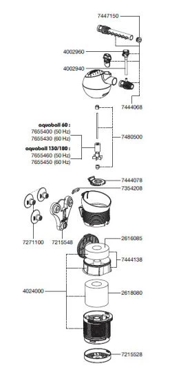 EHEIM Aquaball 7 EHEIM Aquaball -Haustierprodukte bedienungsanleitung aquaball