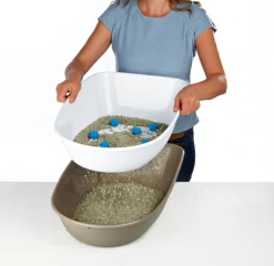 Trixie Katzentoilette Berto - Hellblau Und Anthrazit -Haustierprodukte berto 4