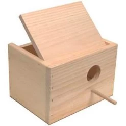 Wellensittich-Nistkasten Liegend