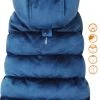Croci Steppjacke Velveteen Blue 25cm