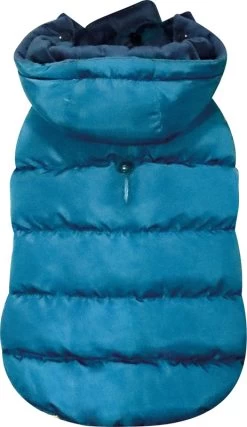 Croci Steppjacke Velveteen Blue 25cm -Haustierprodukte croci steppjacke velveteen blue 2