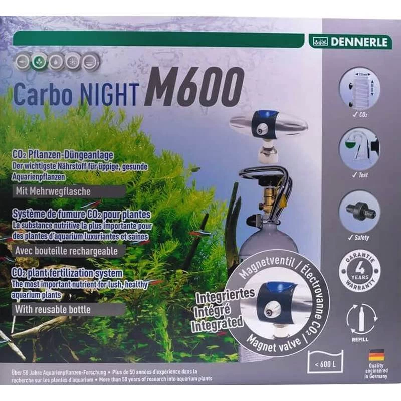 DENNERLE Carbo Night M600 - CO2 Pflanzen-Düngung 1 DENNERLE Carbo Night M600 - CO2 Pflanzen-Düngung