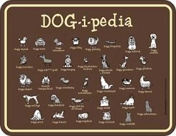 Diverse Blechschild: DOG I-pedia