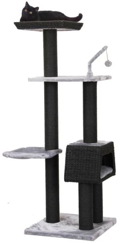 Swisspet Kratzbaum Drogo Schwarz