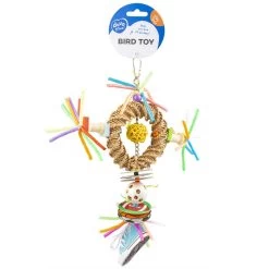 Duvo Bunter Strohanhänger Mit Spielzeug