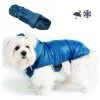 Winter-Hundemantel Bomber Petrolblau