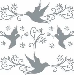 Diverse HOM Fensterfolie Deko-Vögel