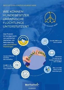 Fleecy Zerrspielzeug -Haustierprodukte fleecy