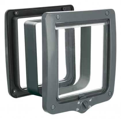 Trixie 4-Wege Freilauftür XXL Mit Tunnel 2 Trixie 4-Wege Freilauftür XXL Mit Tunnel - Image 2