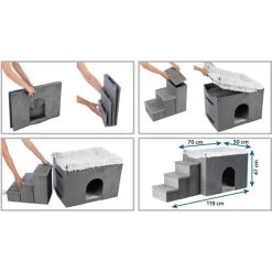 Trixie Höhle Harvey Mit Treppe -Haustierprodukte hC3B6hle harvey 8