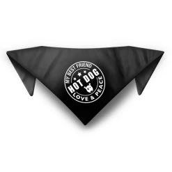 Coole Bandanas Mit Aufdruck -Haustierprodukte hunde bandana hot dog