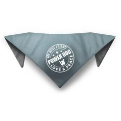 Coole Bandanas Mit Aufdruck -Haustierprodukte hunde bandana power dog