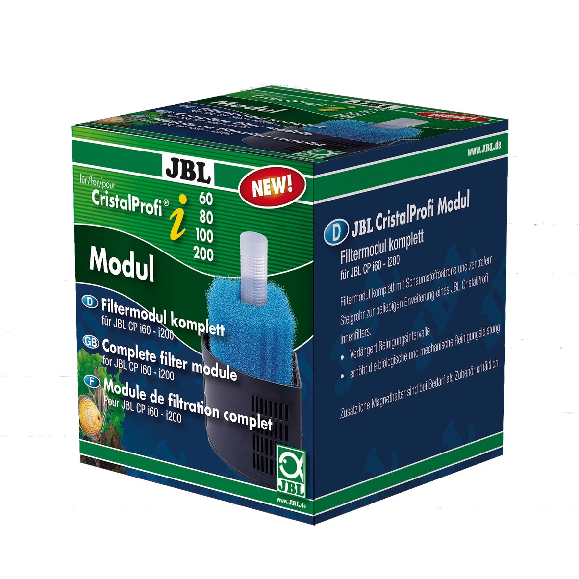 JBL CristalProfi I Filtermodul (ohne Magnethalter) 1 JBL CristalProfi I Filtermodul (ohne Magnethalter)