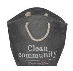 D&D Laundry Bag 28 X 24 X 39 Cm -Haustierprodukte laundry bag blue front 1