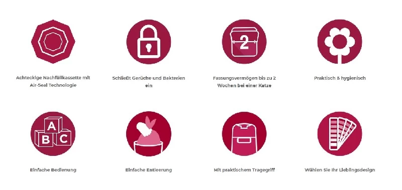 Litter Locker Fashion Entsorgungseimer 2 Litter Locker Fashion Entsorgungseimer - Image 2