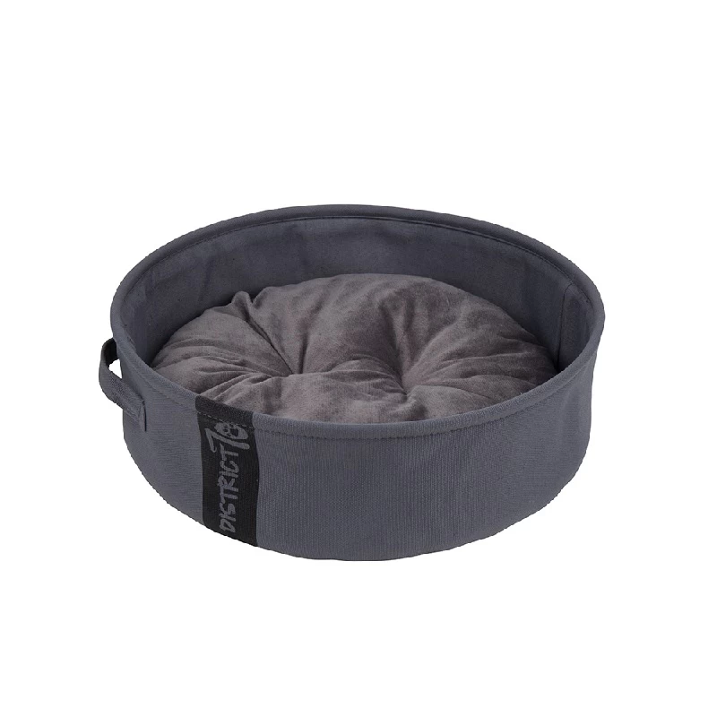 District 70 Katzen- Oder Hunde-Lounge Dunkelgrau 1 District 70 Katzen- Oder Hunde-Lounge Dunkelgrau