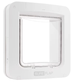Sure Flap Mikrochip Connect Haustierklappe Weiss