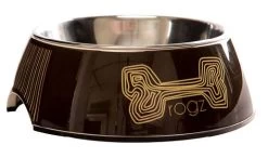 Rogz Bubble Bowlz 2in1 -Haustierprodukte napf braun