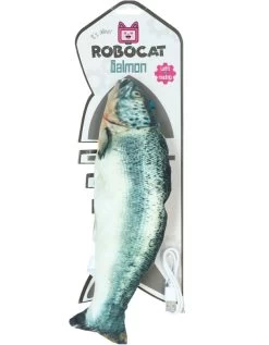 Diverse Robocat - Zappelfisch -Haustierprodukte robocat zappel fisch lachs