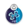 ROGZ Passport ID-Tag Indigo Bones