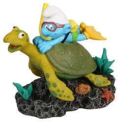 Ebi Schlümpfe - Unter Wasser Schildkröte