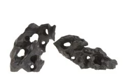 Schwarzes Lochgestein, Dekorstein Für Aquarien Und Terrarien 7-12cm -Haustierprodukte schwarzes lochgestein dekorstein f r aquarien und terrarien 7 12cm 1