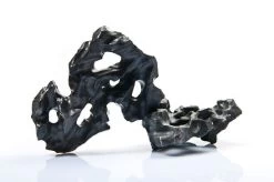 Schwarzes Lochgestein, Dekorstein Für Aquarien Und Terrarien 7-12cm