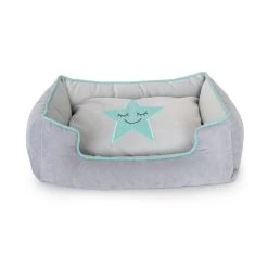 Star Hundebett Grau
