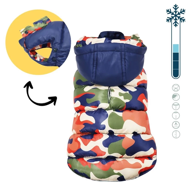 Croci Steppjacke Pond Camouflage - 15cm 1 Croci Steppjacke Pond Camouflage - 15cm