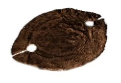 Swisspet-Living Elipse Mit Kunstfell -Haustierprodukte swisspet living elipse mit kunstfell braun 2
