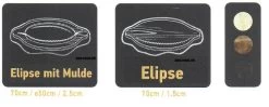 Swisspet-Living Elipse Mit Kunstfell -Haustierprodukte swisspet living elipse mit kunstfell masse