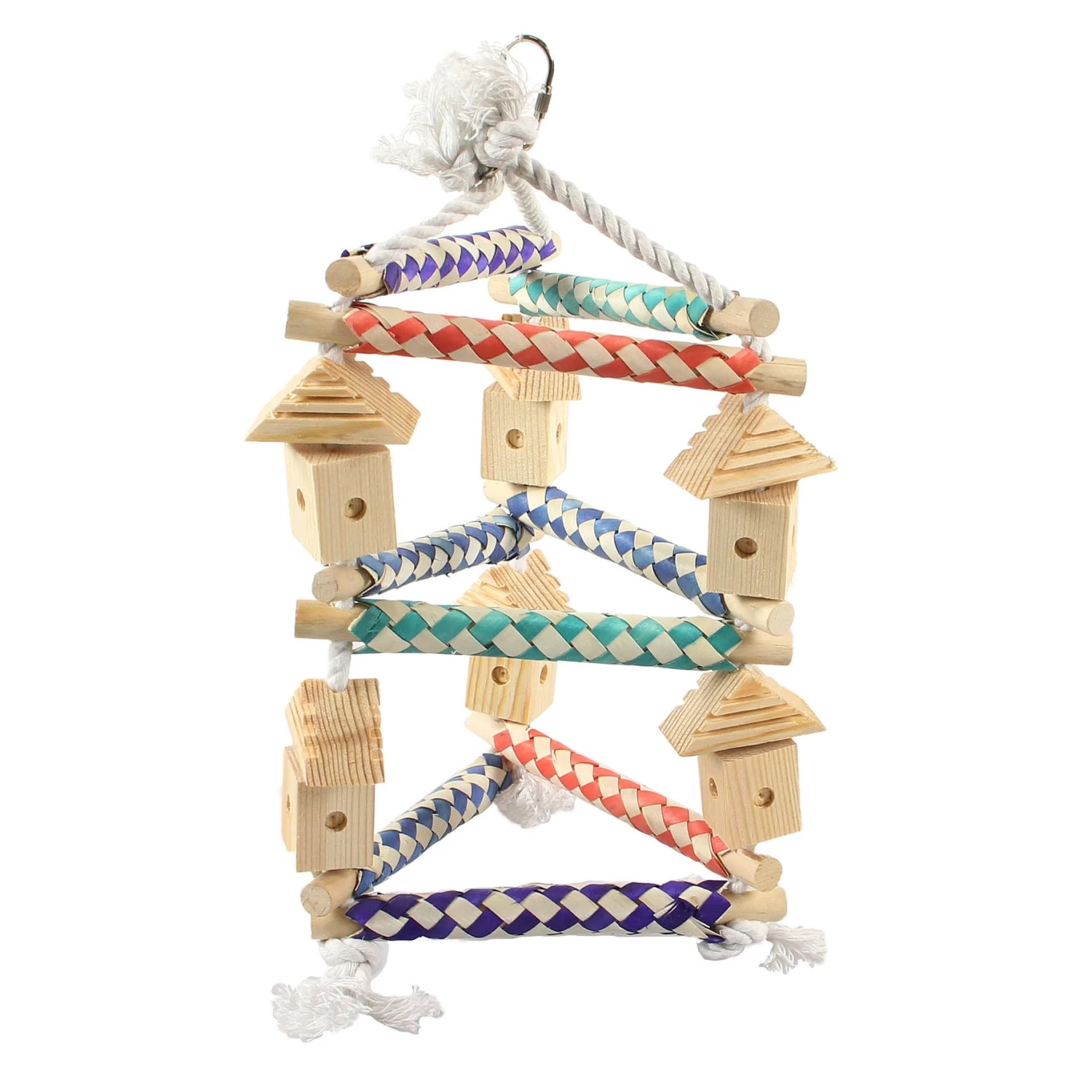 Vogelspielzeug Triangle Bunt 1 Vogelspielzeug Triangle Bunt