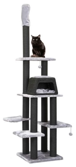 Swisspet Kratzbaum Varys Schwarz