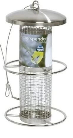 Futterspender Metall Für Nüsse Oder Meisenknödel