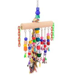 Diverse Vogelspielzeug Mit Spielwürfel