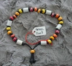 EM Keramik Floh- Und Zeckenhalsband - Gelb/orange/rot