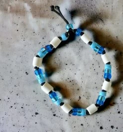 EM Keramik Floh- Und Zeckenhalsband - Blautöne