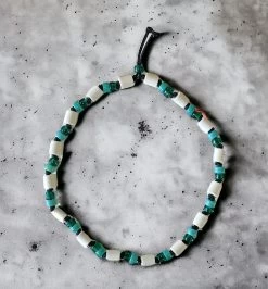 EM Keramik Floh- Und Zeckenhalsband - Türkis/grün