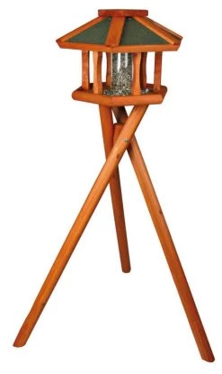Trixie Wildvogel Futterhaus Mit Ständer Braun