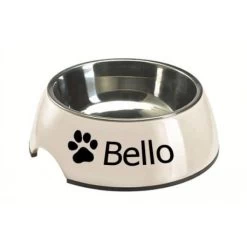 Napf Mit Wunsch-Text, 700ml -Haustierprodukte wunschnapf weiss 2